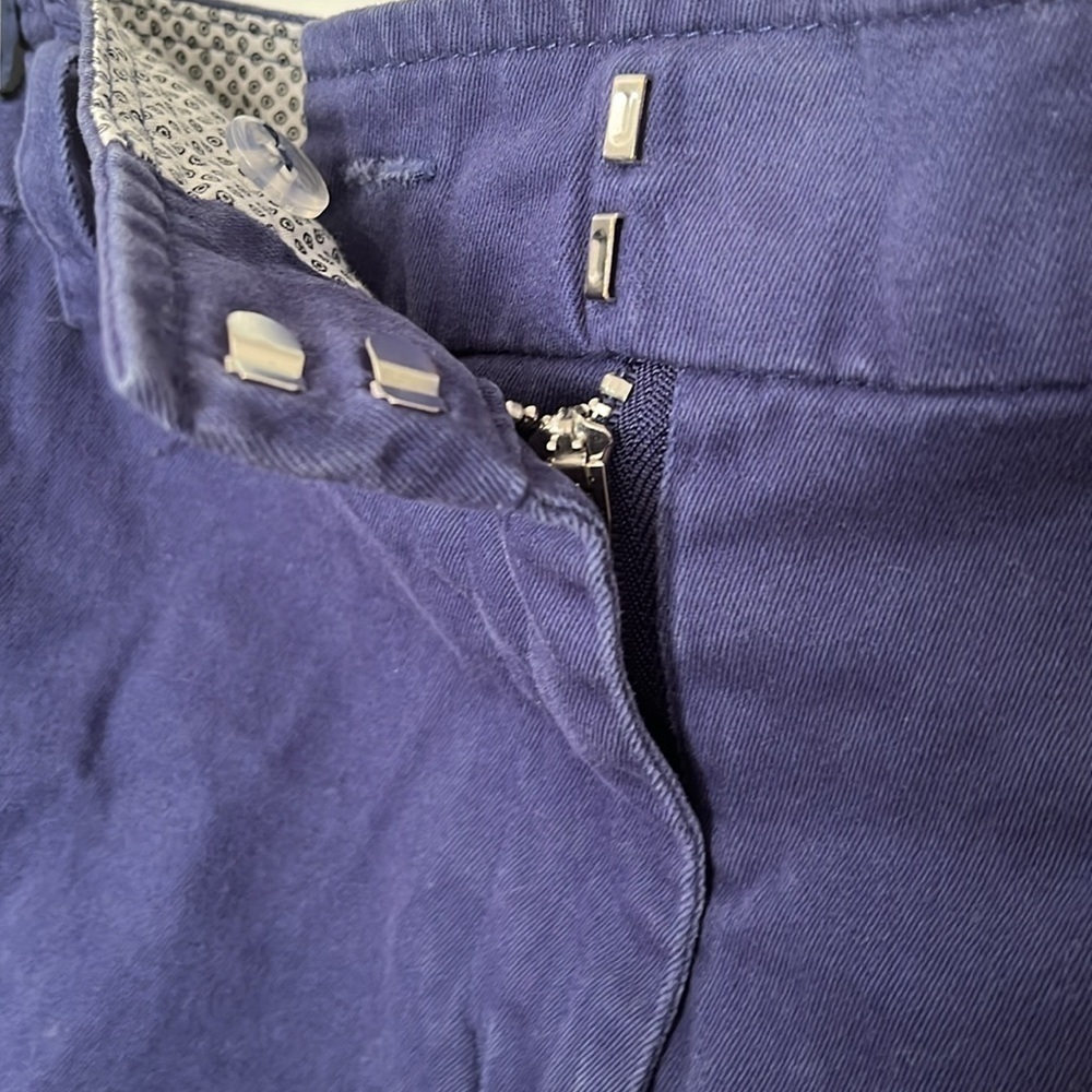Artisan NY Blue Shorts Lace- Up Sides  Size 8 - Picture 3 of 5